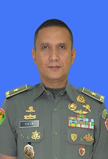 Foto Brigjen TNI Sain Mustain, S.H., M.H.